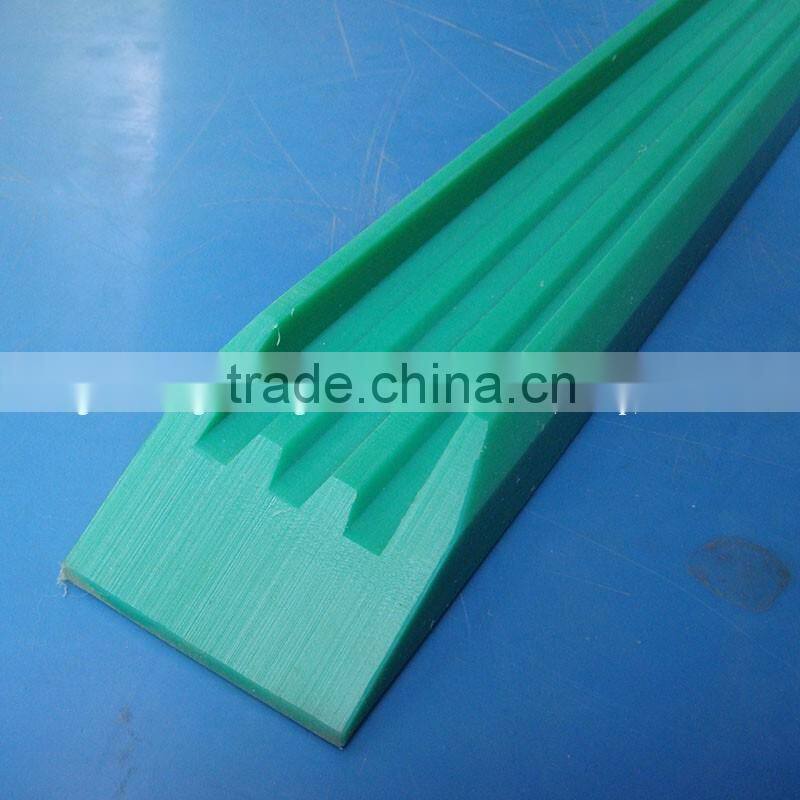 Custom conveyor sliding guide rails extruding plastic uhmw-pe nylon hdpe corner chain track rail