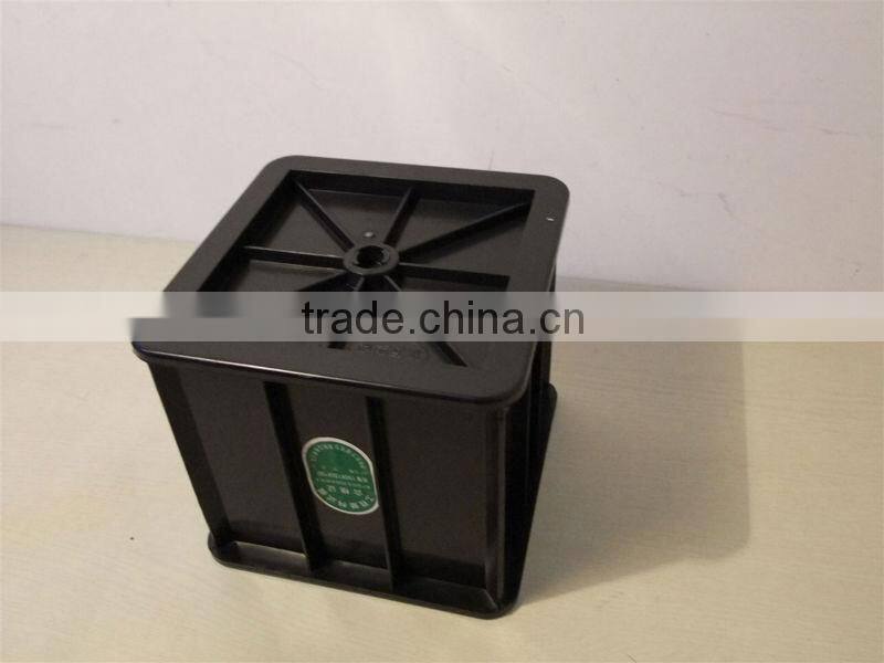 100*100*100 mm Plastic Concrete Cube Test Mould / ABS Concrete Cube Mould