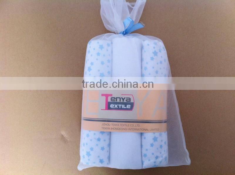 Gift Pack gauze baby cloth diaper printed baby napkin