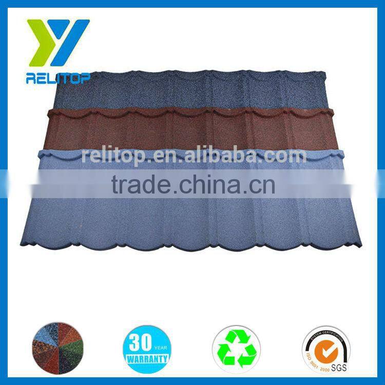 Al-zinc coat stone coated roof decoration