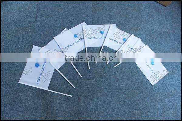 high qulity custom Hand Held Flag