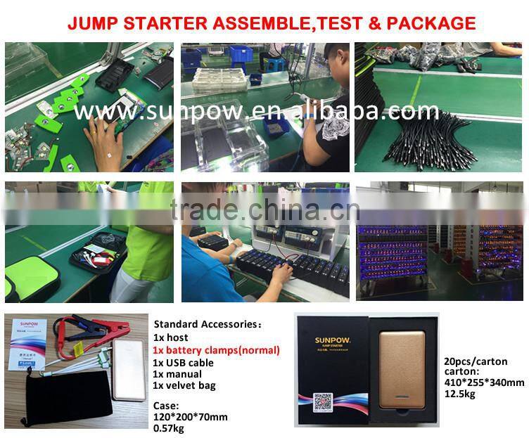 World popular type 300A peak current jump starter jump starter firefly