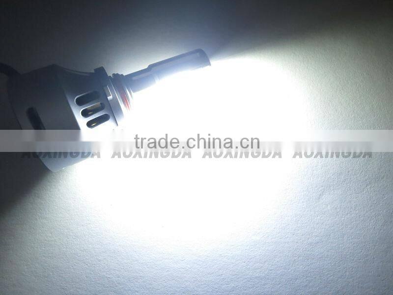 2014 the newest and most reliable car LED headlight 6400LM 9005