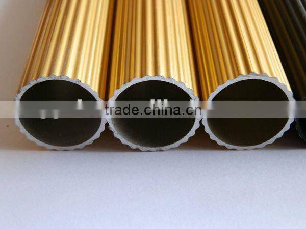 Aluminum Polygon Pipe of curtain profiles