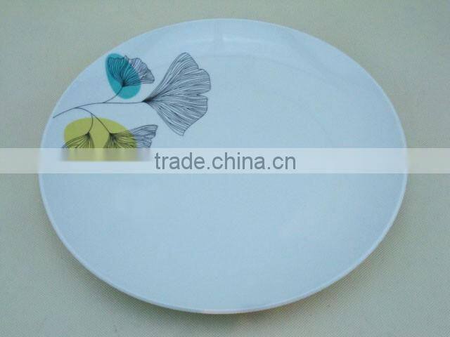 cheap ceramic plate 10.5inch dinner plate tableware in stock