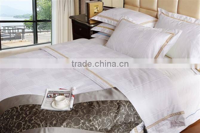 Hot Sale White Hotel Embroidered Pillowcase