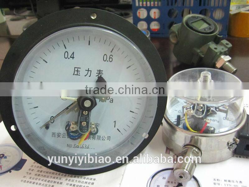 good quality 150mm electrical contact pressure gauges