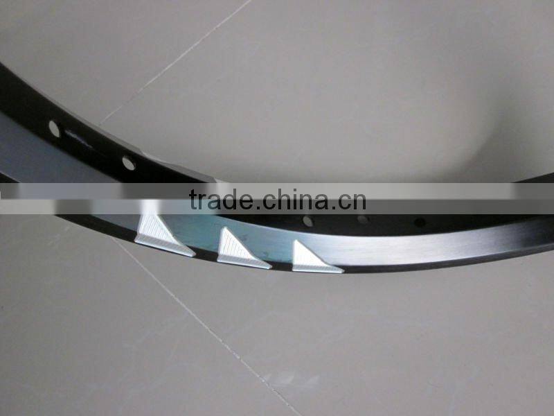 D type motorcycle color rim with CNC processing/Motorcycle alloy wheel rim