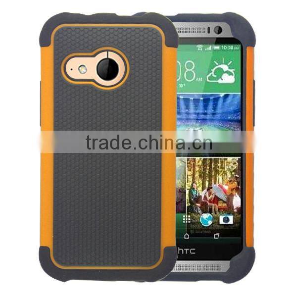 Hybrid Shock Proof Silicone Mobile Phone Case For HTC ONE MINI2 M8 MINI