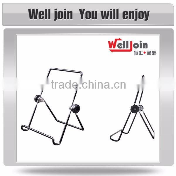 Metal pad support stand holder