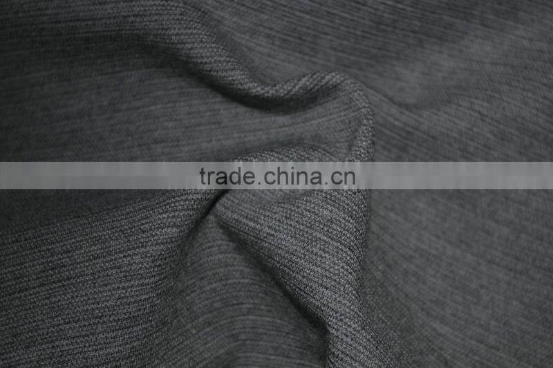 Weft Stripe Dobby Melange Yarn Dyed knit fabric