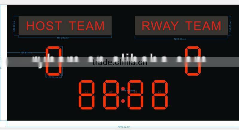 alibaba hot selling star cricket live scores led display screen