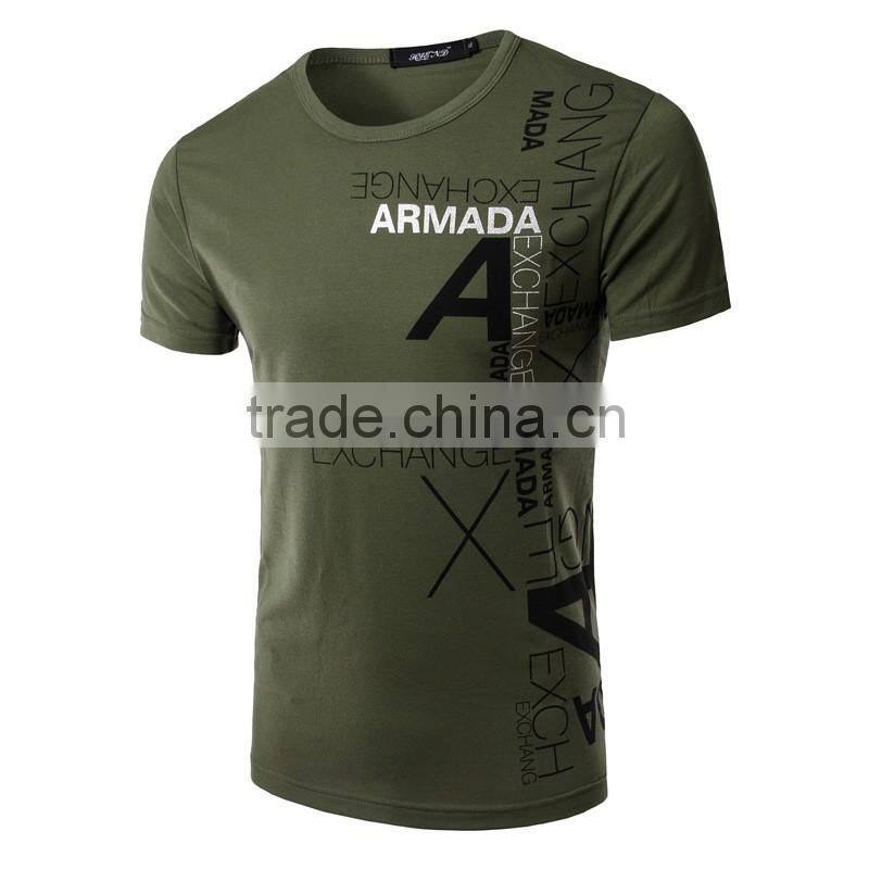 Presley OEM high fashion bulk apparel men clothing print tshirt custom logo t shirt
