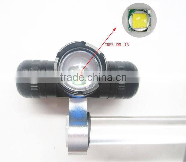 New style multifunctional aluminum XML T6 led bicycle light