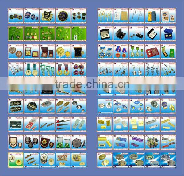 Custom antique bronze plating die casting name card holder id card holder