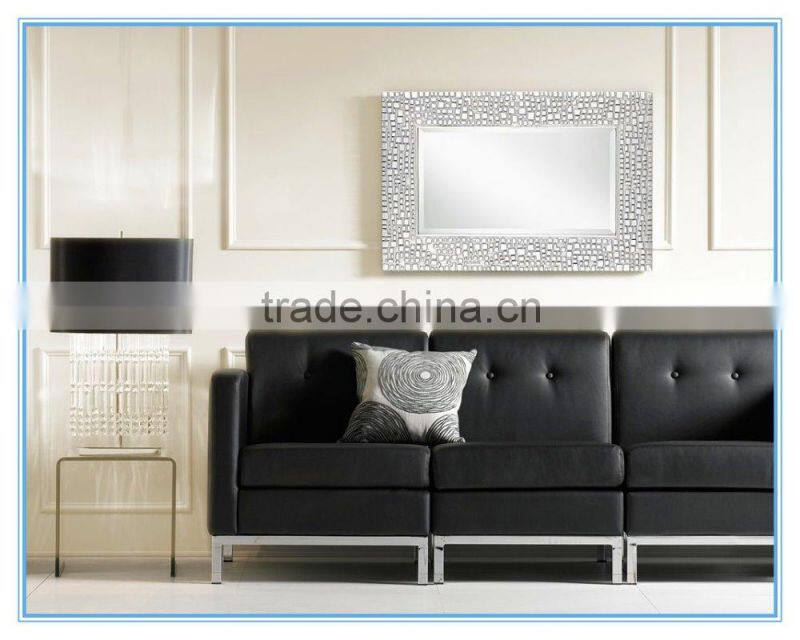 Decorative Mosaic Round shape Wall Mirror