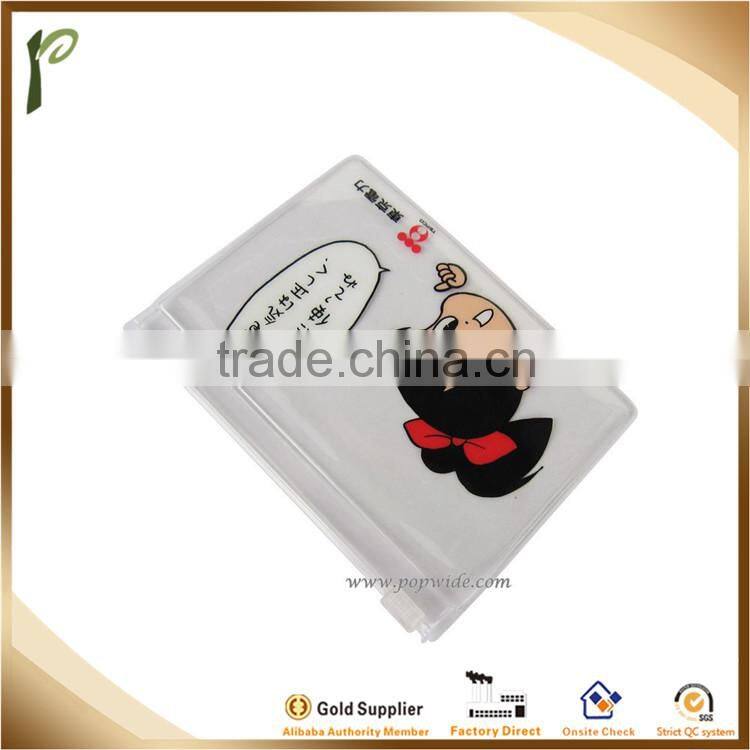 Popwide 2015 Cute Girl Japanese Style Transparent PVC Bag