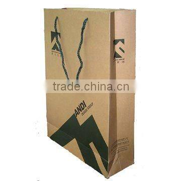 100% recycled brown craft paper bag(PB-107)