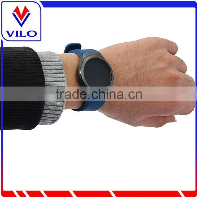 2016 Hot Sale Wristband WatchBand Luxury Silicone changeable watch strap For Samsung Galaxy Gear S2 SM-R720