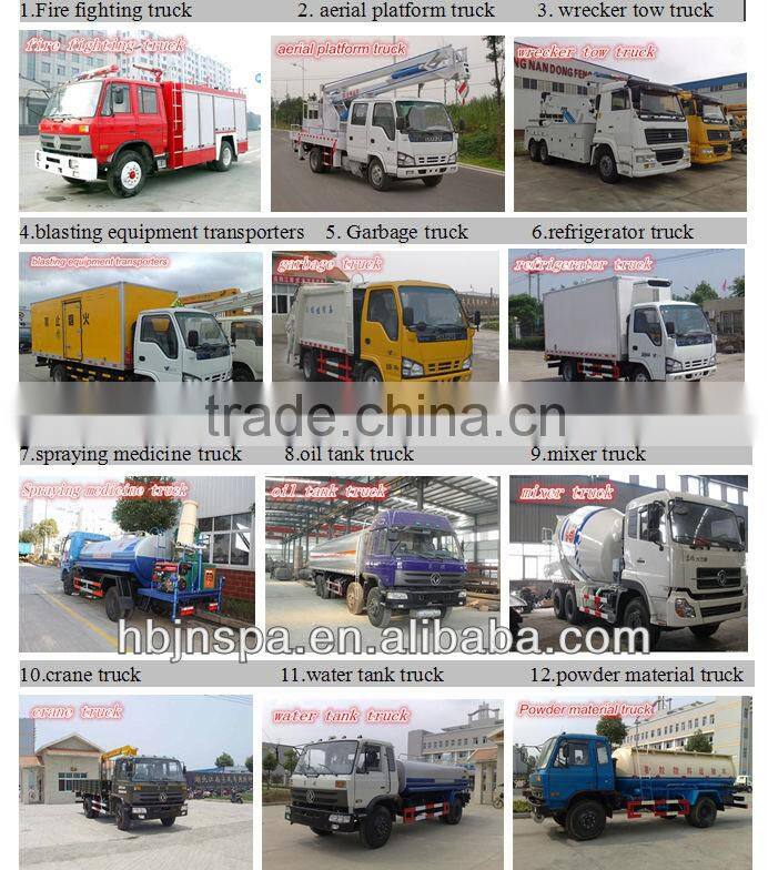 made in China self-unload small garbage truck, garbage truck dimensions