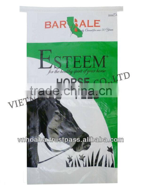 Vietnam made bopp laminated pp woven bag, bopp bag