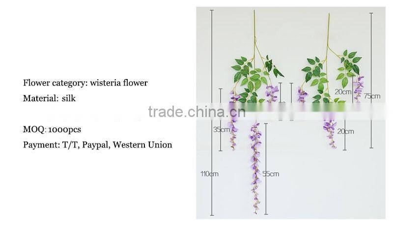 factory for sale artificial wisteria