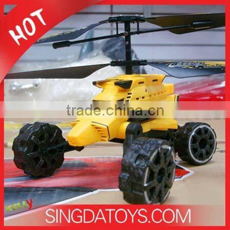 New YD-922 Aerocar 2 Channel Flying & Walking Toy RC Helicopter