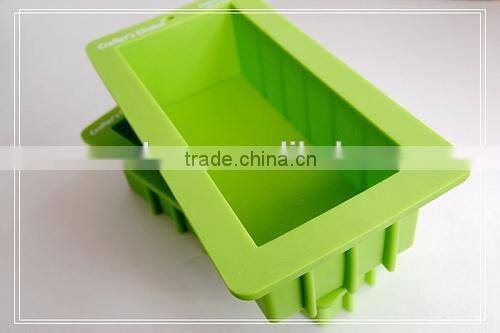 2 cavities handmade silicone soap mould