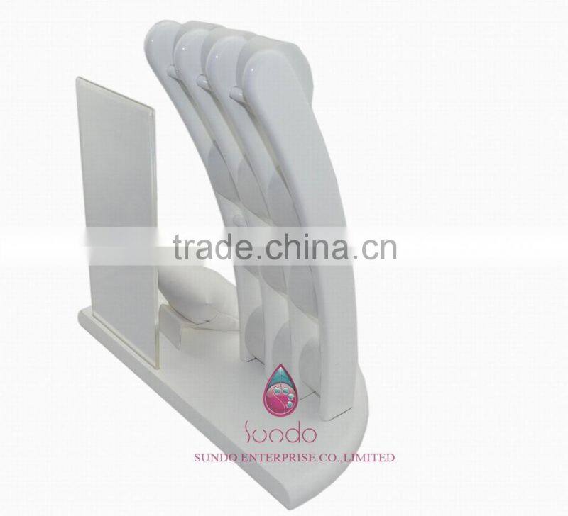 wholesale high end ivory white jewelry display for bangle and watch