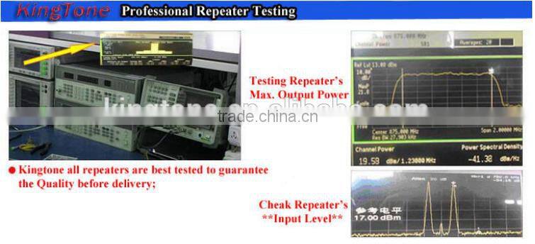 Kingtone band selective repeater 850 1900MHz 10km woreless repeater booster GSM PCS dual band cell phone signal booster 850/1900