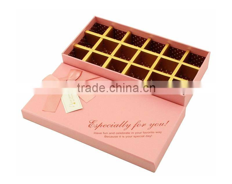 High quality chocolate packaging zero mod box
