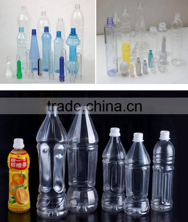 Two cavity semi automatic blow moulding machine with factory price