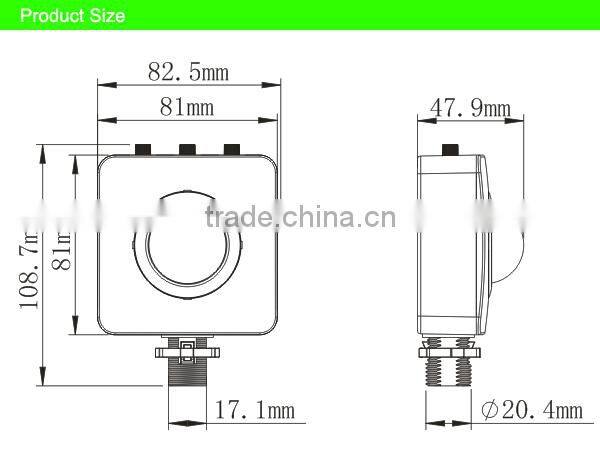 SK808 Manufacturer 85-265V /AC pir sensor