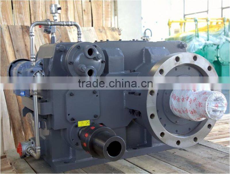 high axial thrust load grooved barrel extrusion gearbox