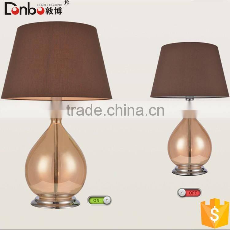 New products 2016 Contemporary Colorful Metal study table light decorative home and hotel table lamp