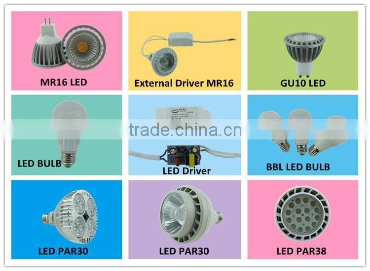 Super Brightness 180 Degree Pass EMC 7W E27 Base LED Bulb Light