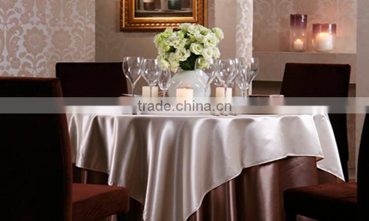 LinenPro New Arrival Table Cleaning Cloth Embroidery Round Table Cloth