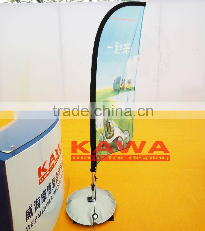 Water bag round deluxe for cross base and outdoor advertising Samples