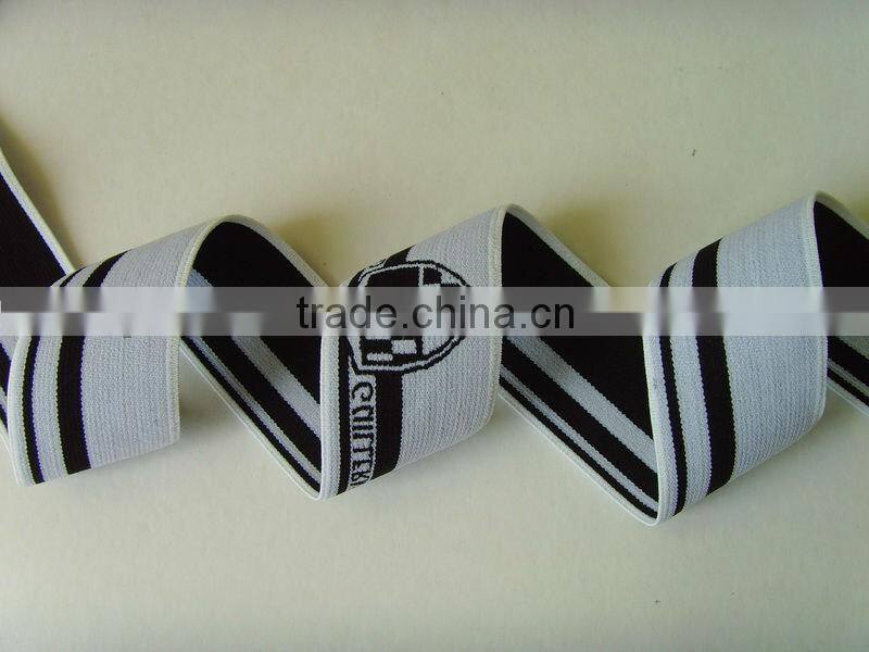 Polyester custom jacquard elastic webbing