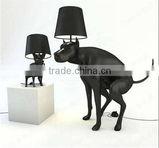 2015 Latest New Modern Design Puppy Dog Table Lamp Dog Floor Lamp