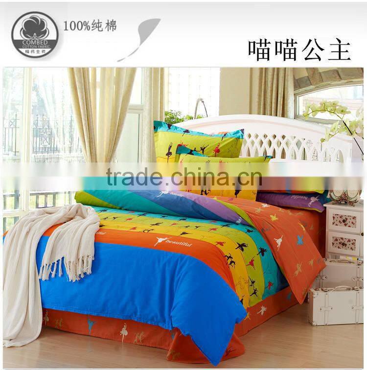 girls design duvet cover set colourful cheap bedroom sets