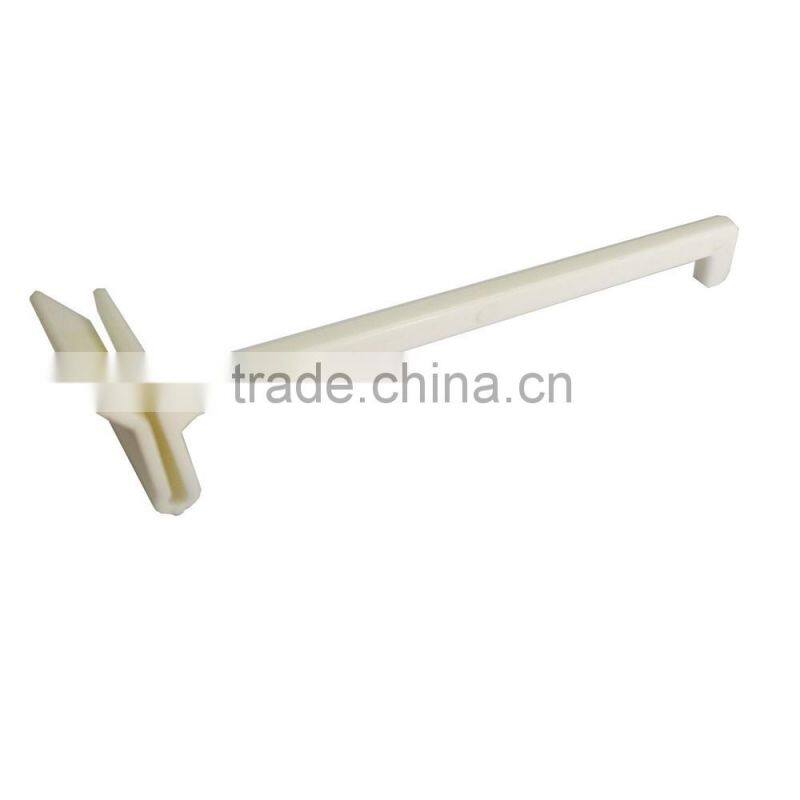 ABS Material hanging hook The Top and The Hot Plastic Display Hook in White