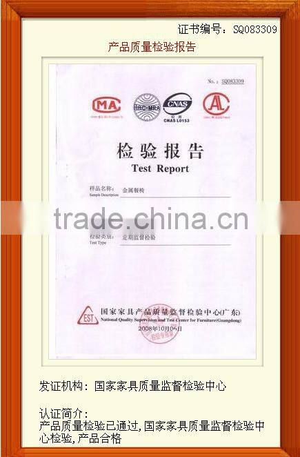 cheap round stainless steel dining table YT1