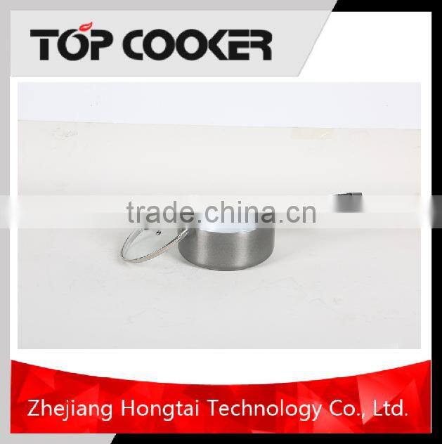 pressed aluminum high temperature coating milk pan