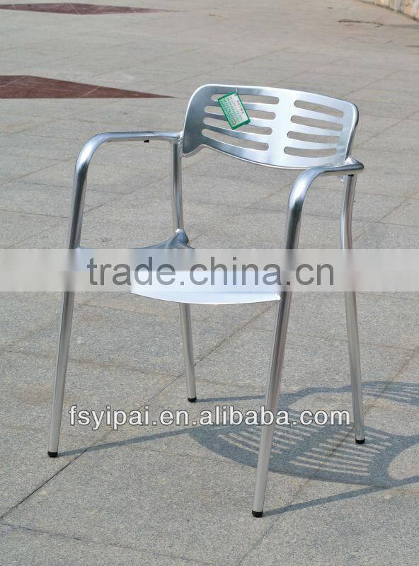stainless steel metal stool fast food restaurant dining chair leisure stainless steel chair(YC024)