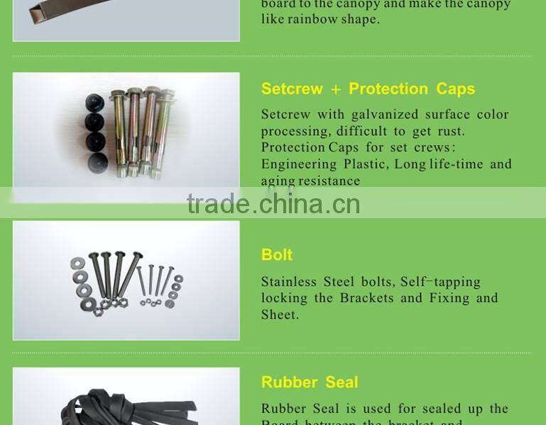 DIY economic aluminum french style window awnings door canopy