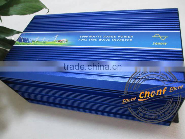 2015 Competitive Price 3000Watt Dc 12V Ac 220 Micro Control With Built In Battery Grid Hybrid Solar Power Inverter Made in China