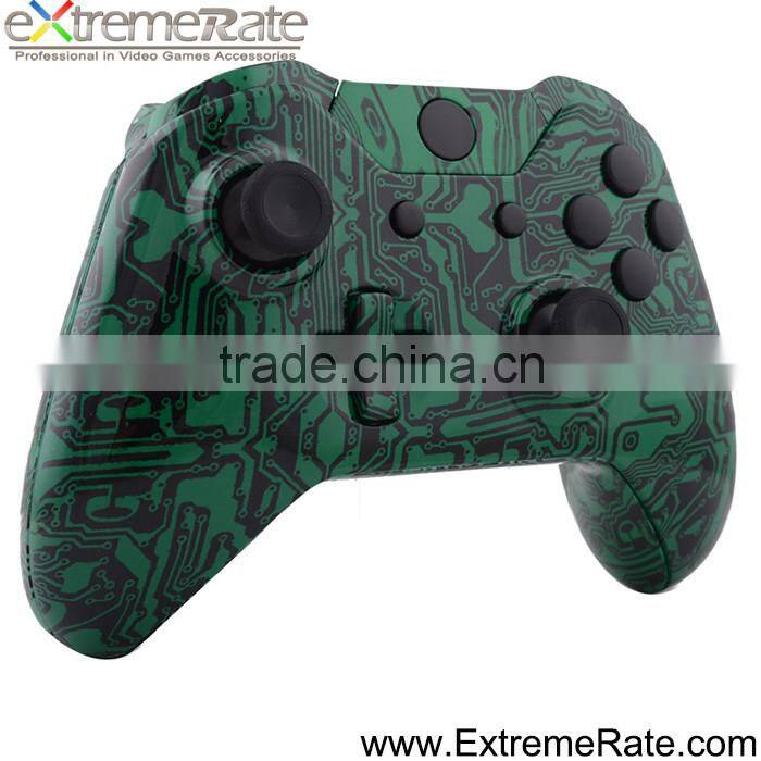New green controller shell for Xbox One housing replacement cover
