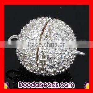 Fashion Dolphin Play Ball 925 Silver Clasp