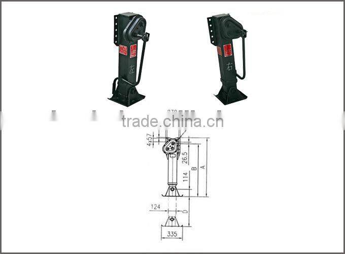 American Lifting Capacity Type Truck Landing Gear With ISO Standard